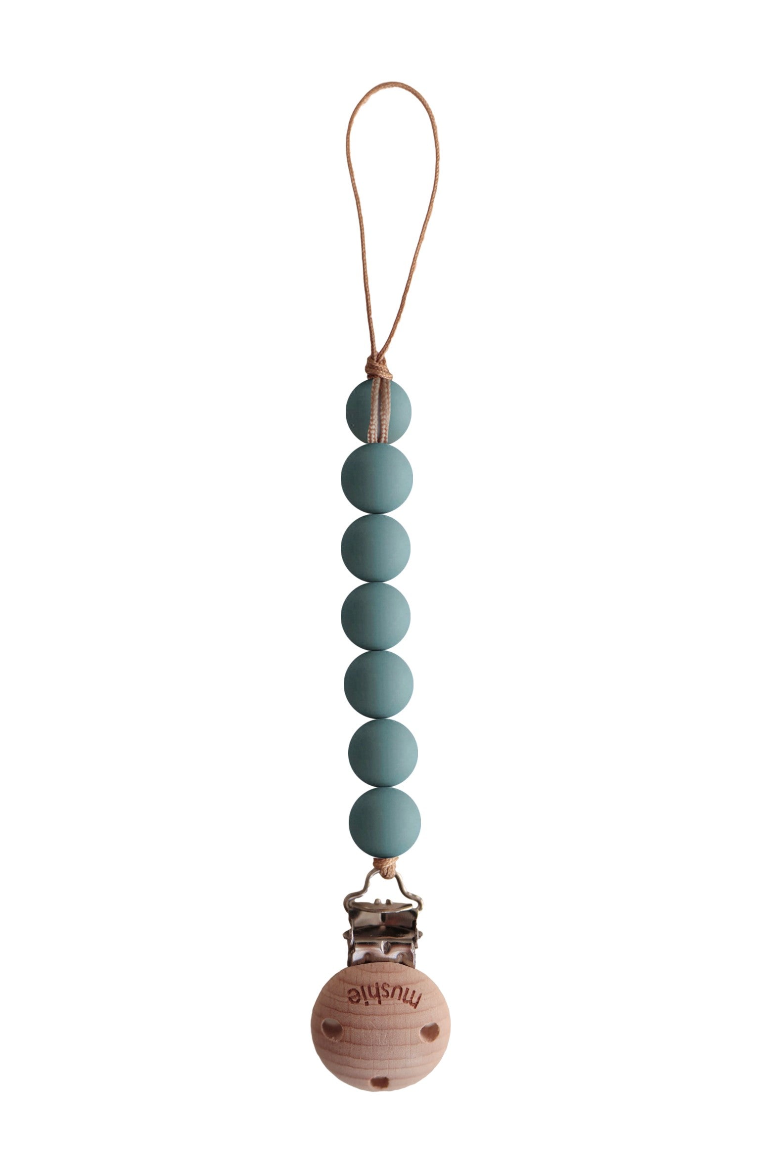 Pacifier Clip | Halo (Cadet Blue)