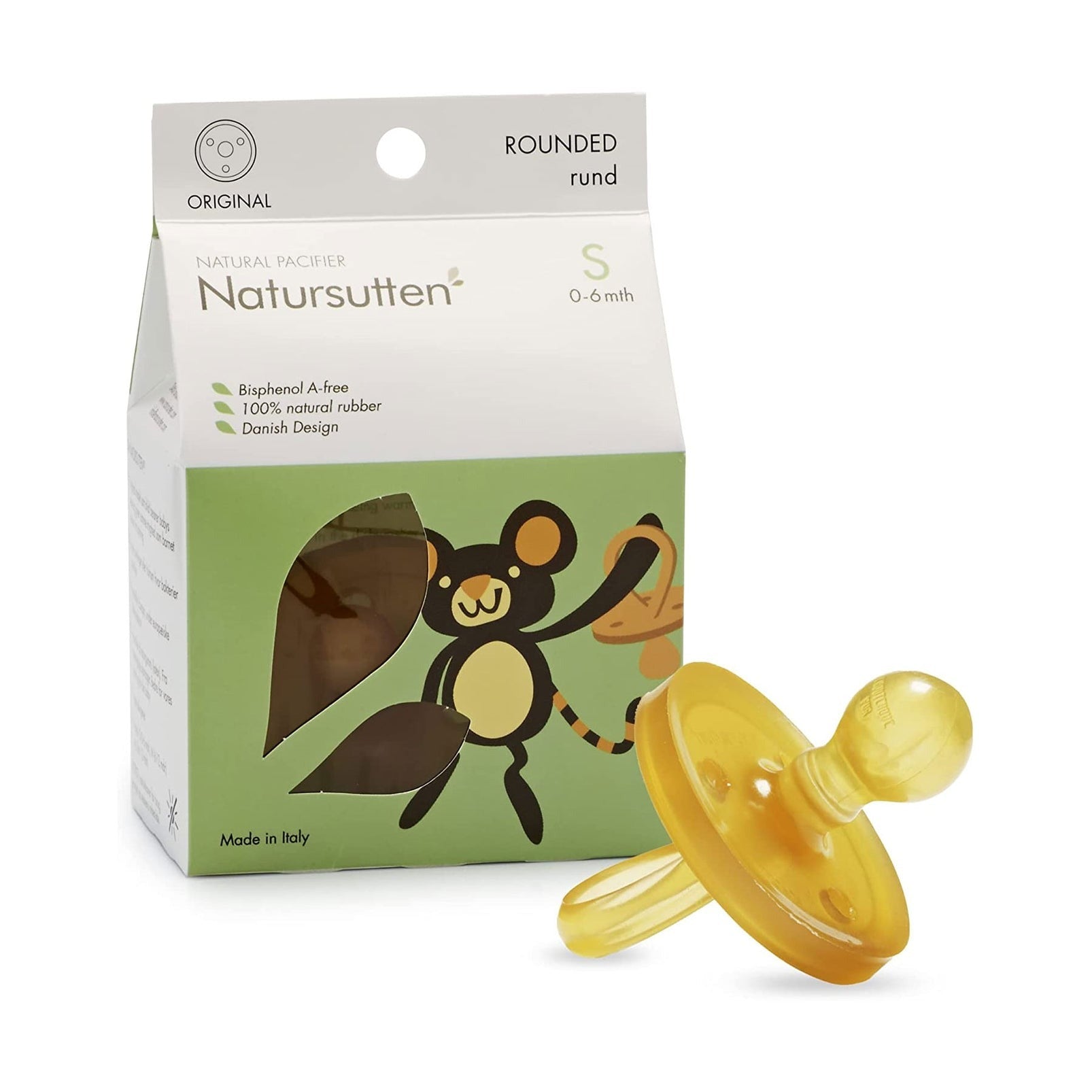 Natursutten Pacifier Original Rounded