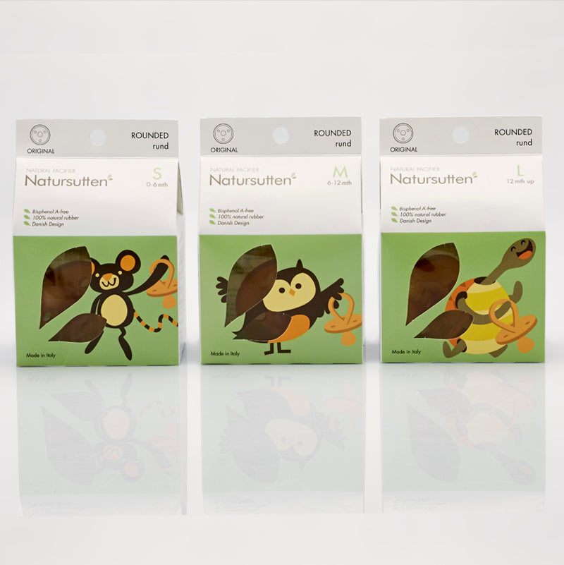 Natursutten Pacifier Original Rounded