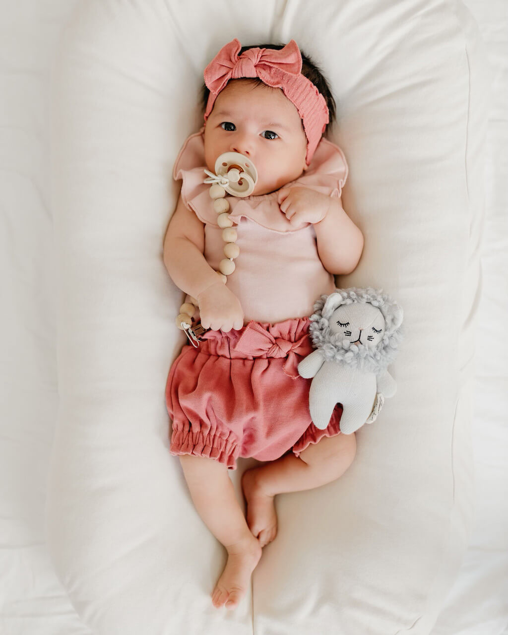 Ruffle Bloomer in Rosewater