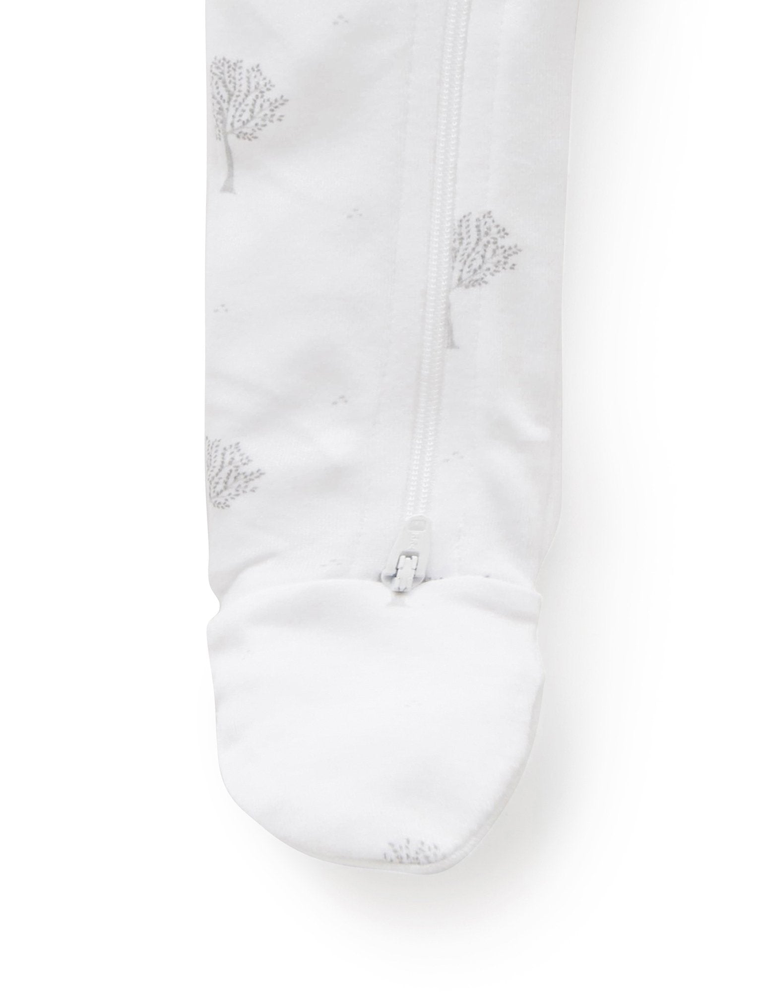 Zip Growsuit (Pale Grey Tree)