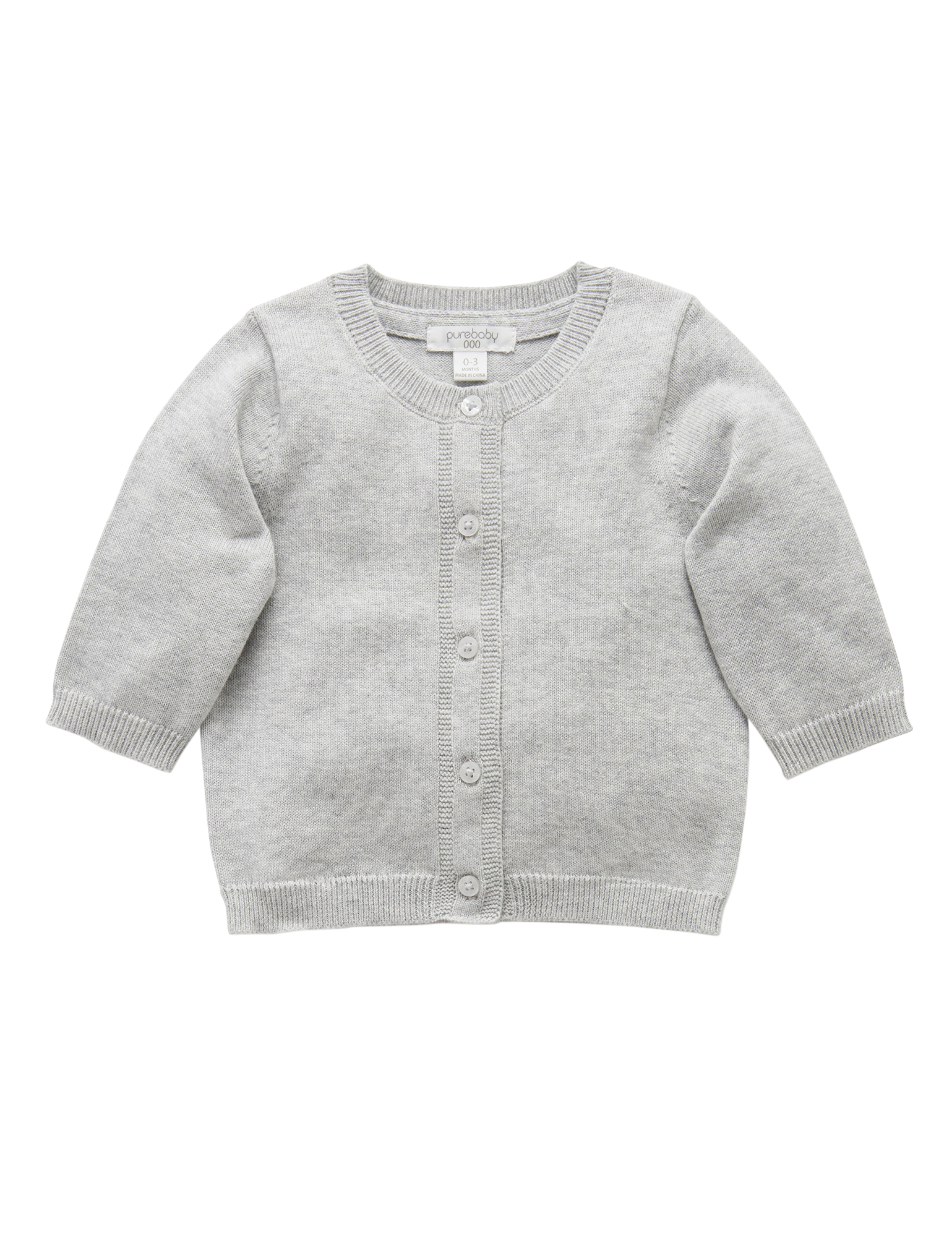 Essentials Cardigan Grey