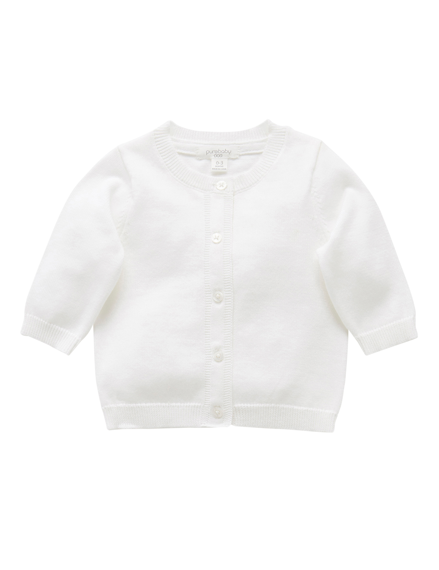 Essentials Cardigan White