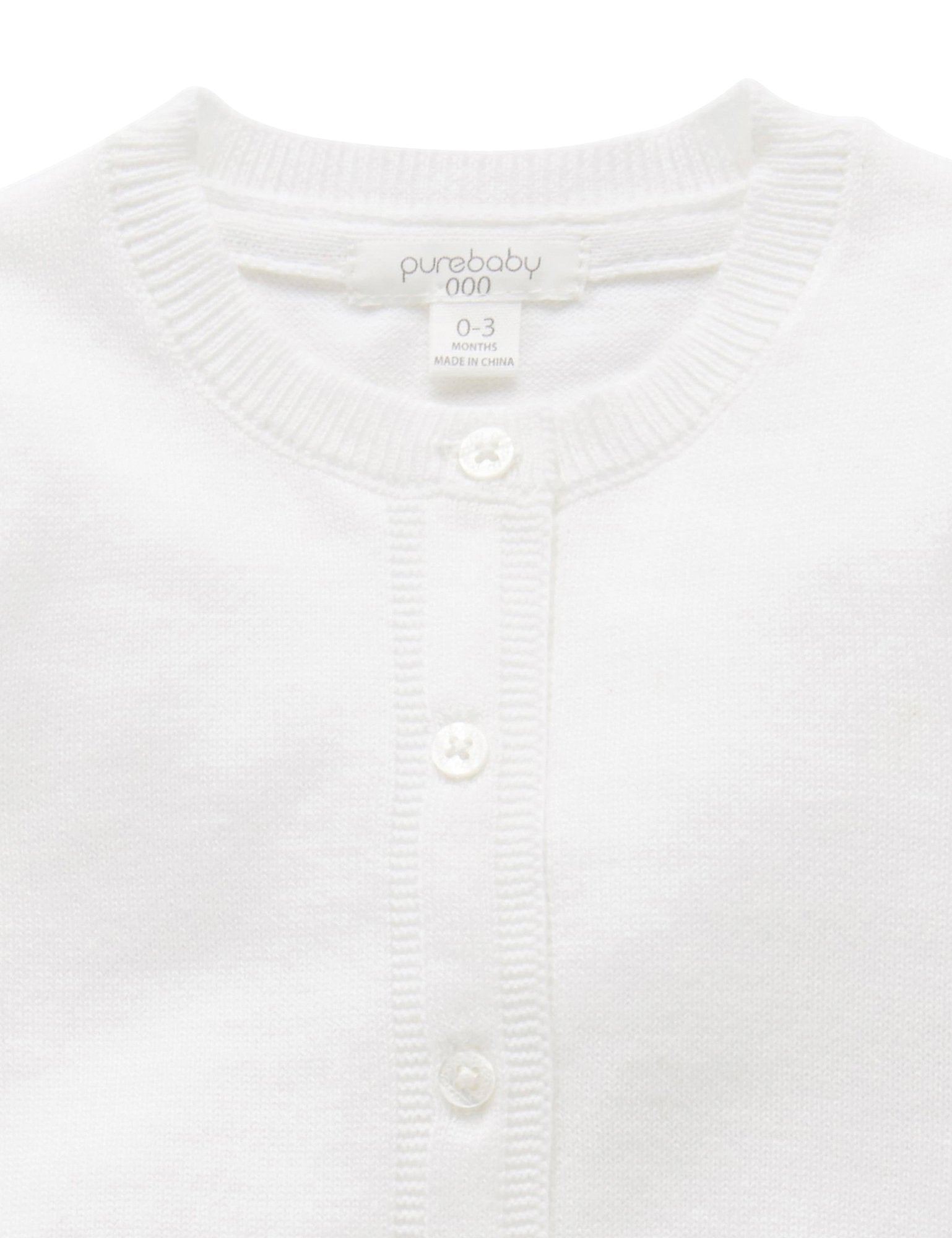 Essentials Cardigan White