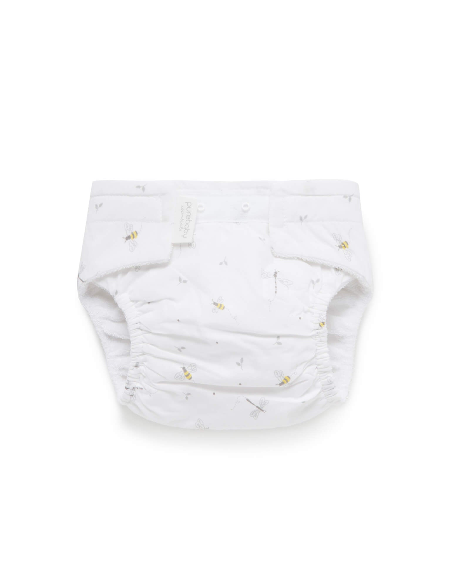 Reusable Nappy Pant in Bumble Bee