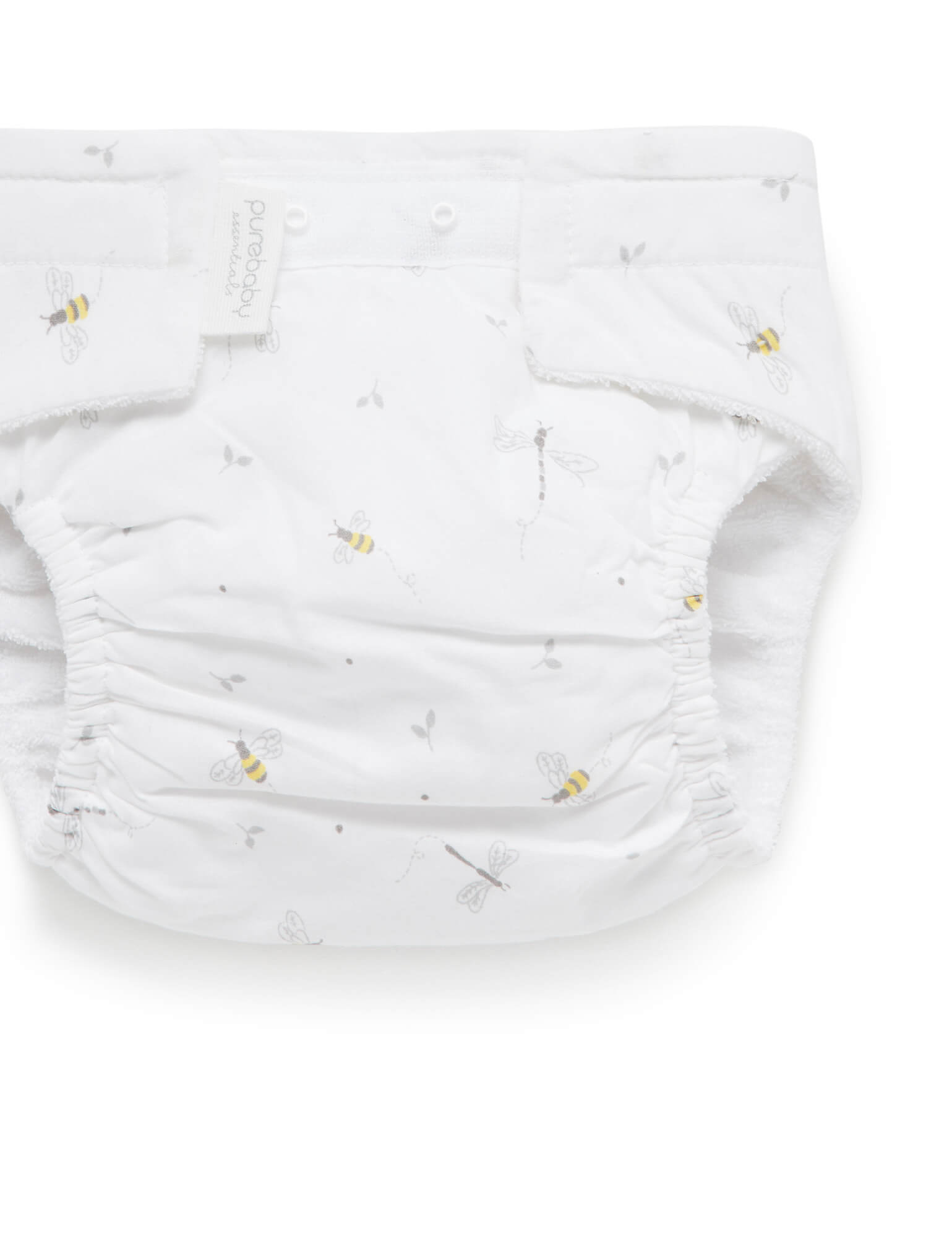 Reusable Nappy Pant in Bumble Bee