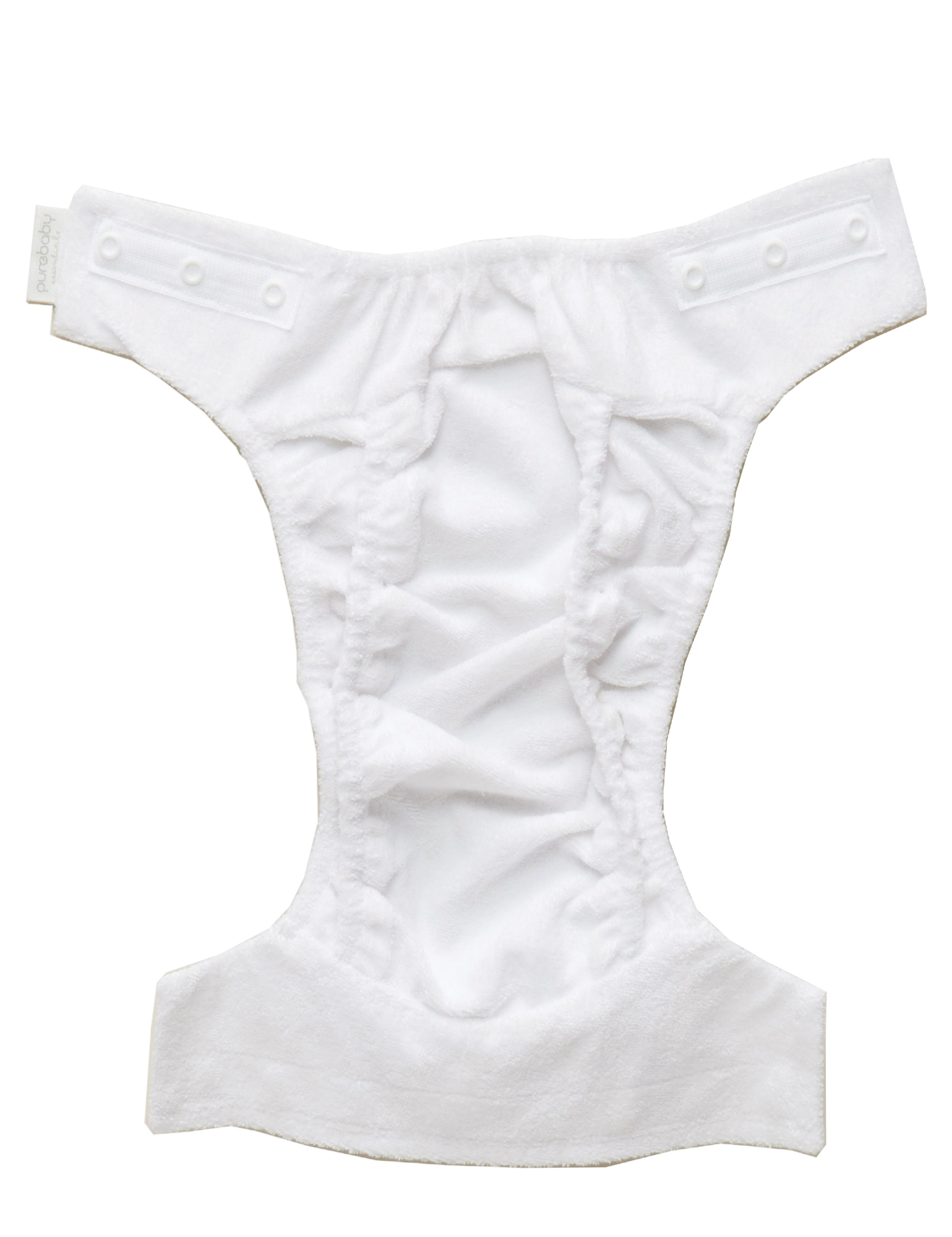 Reusable Nappy Pant in Pale Grey Tree
