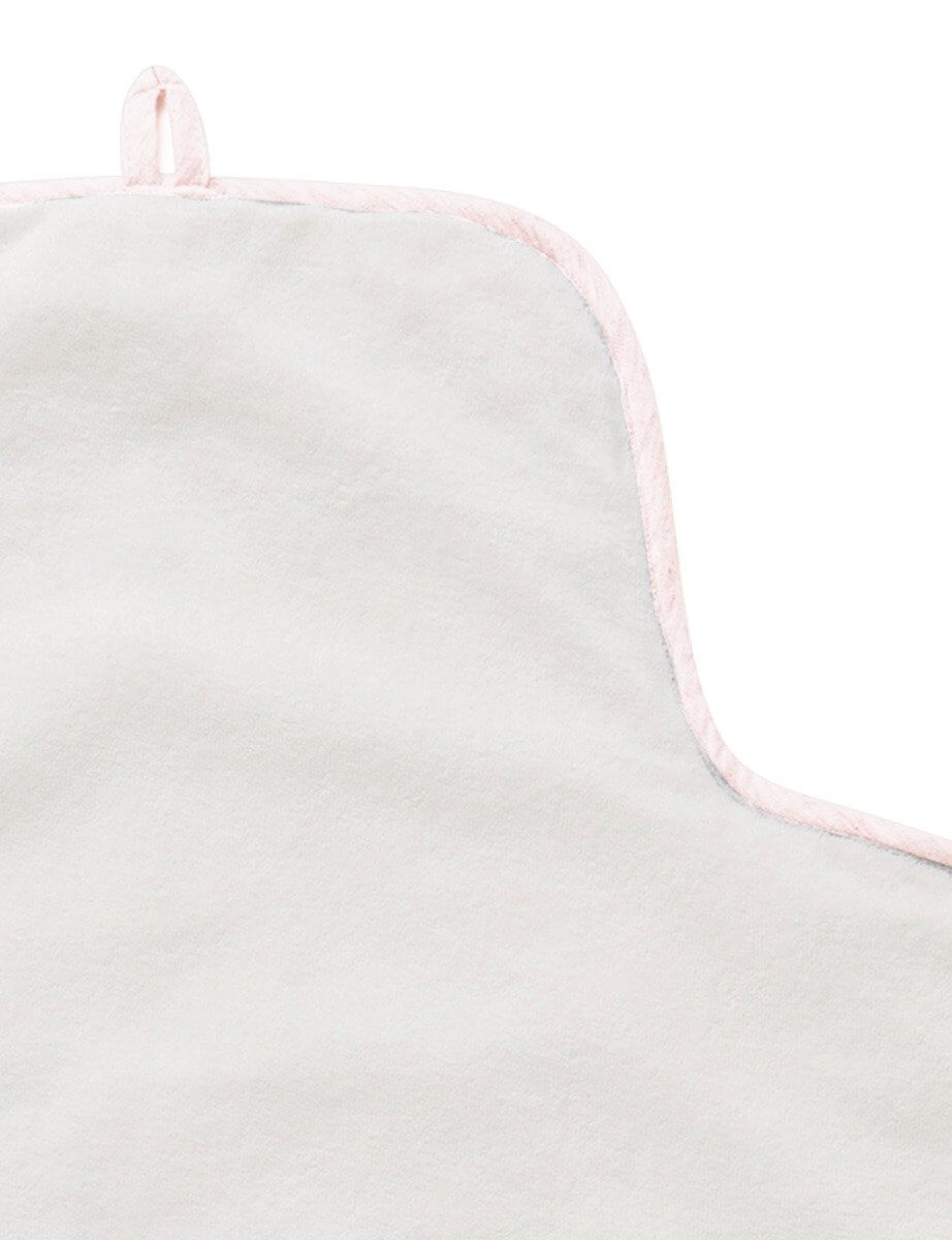 Quilted Change Mat in Soft Pink Melange