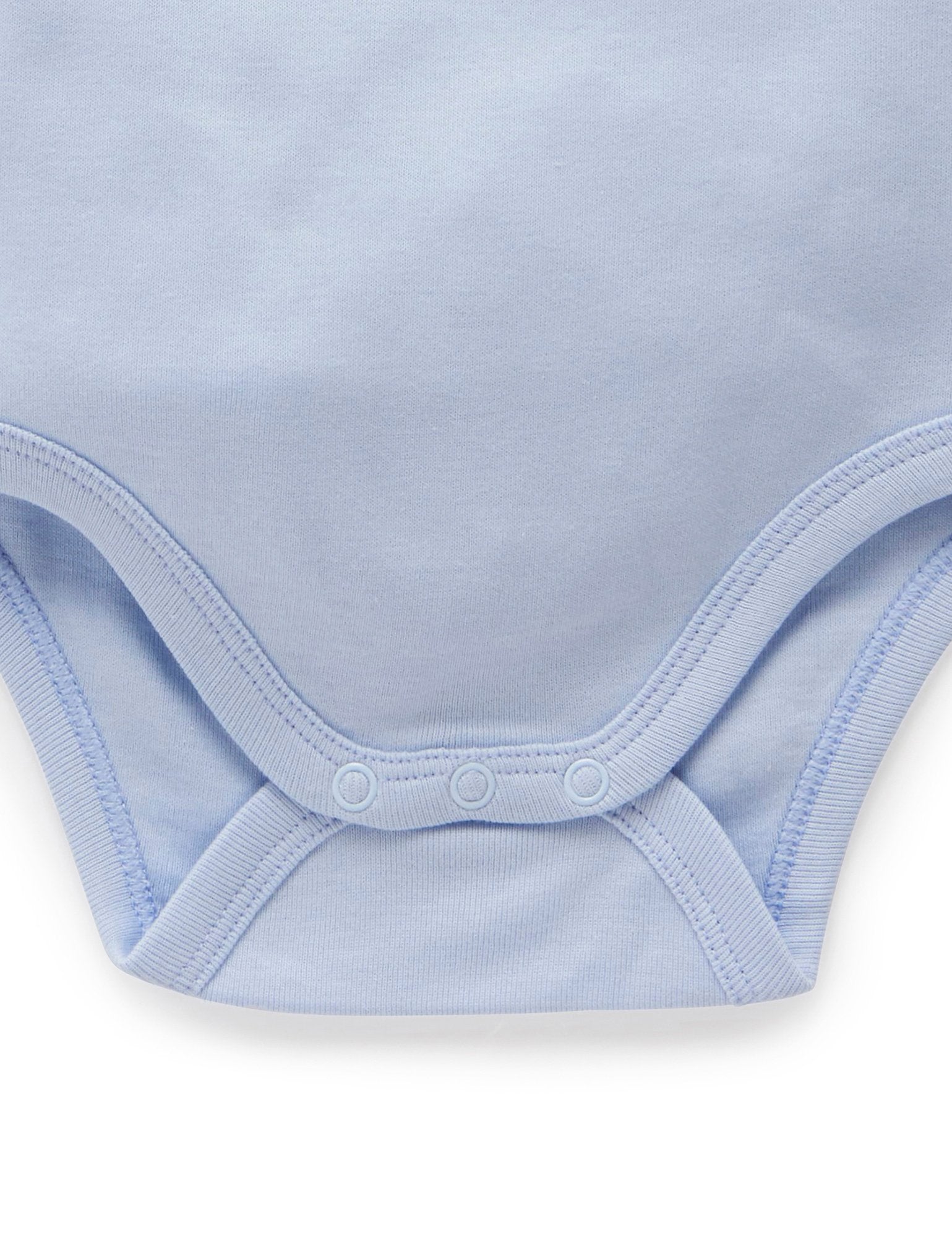 2 Pack Rib Bodysuit (Blue)