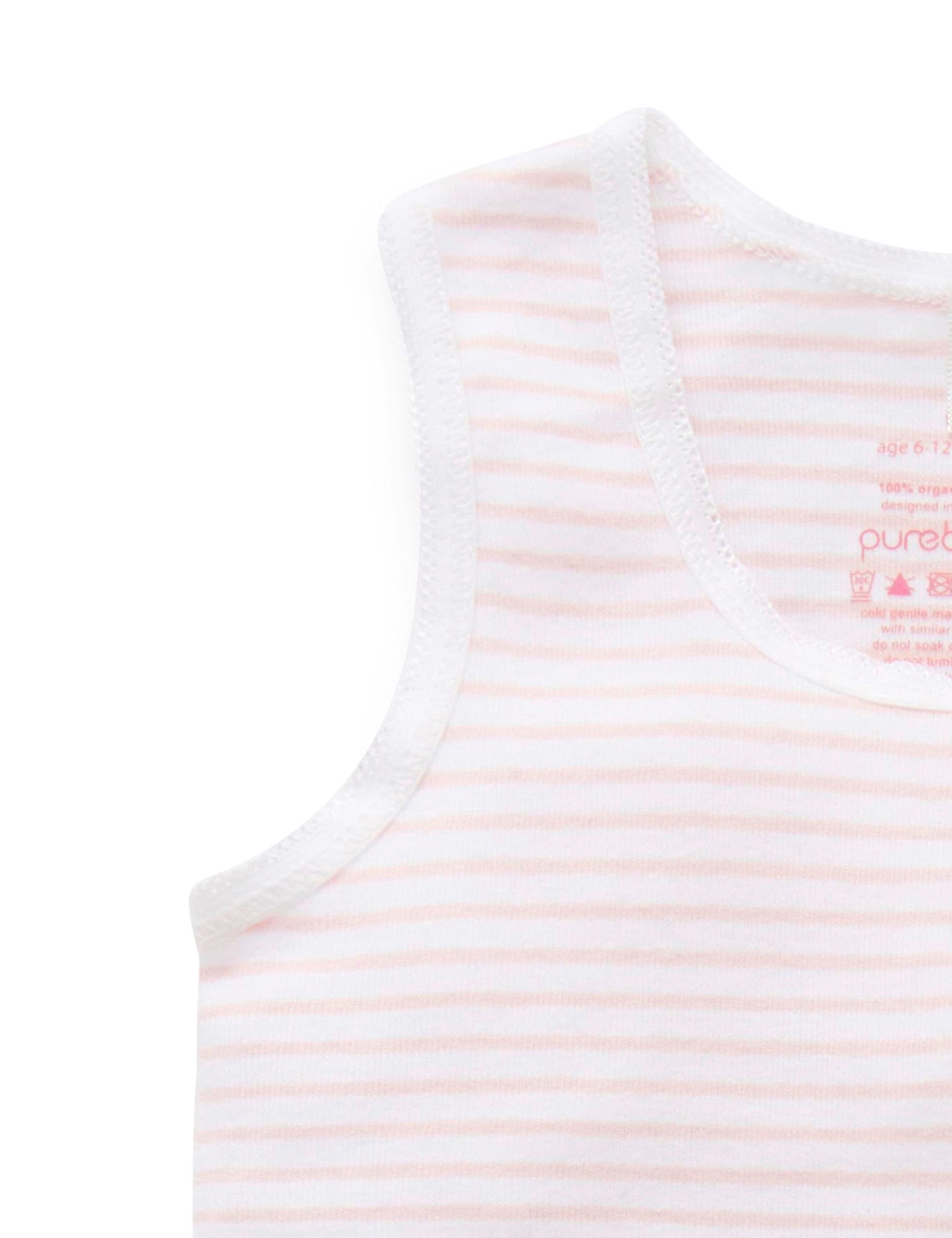 2 Pack Rib Bodysuit (Pink)
