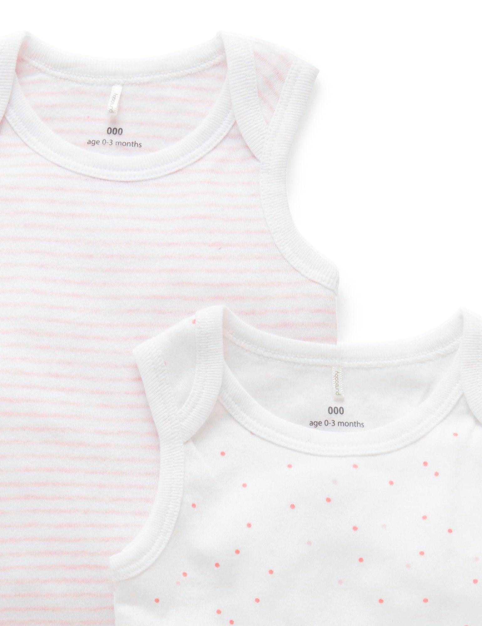 2 Pack Singlet Bodysuit