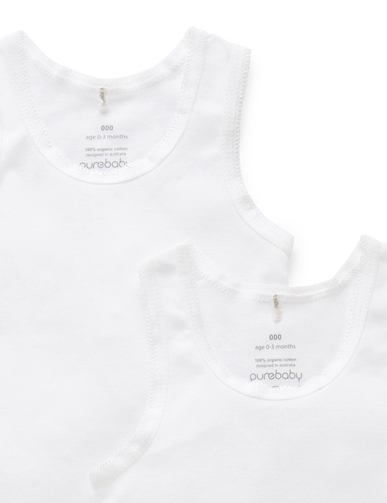 2 Pack Rib Singlet