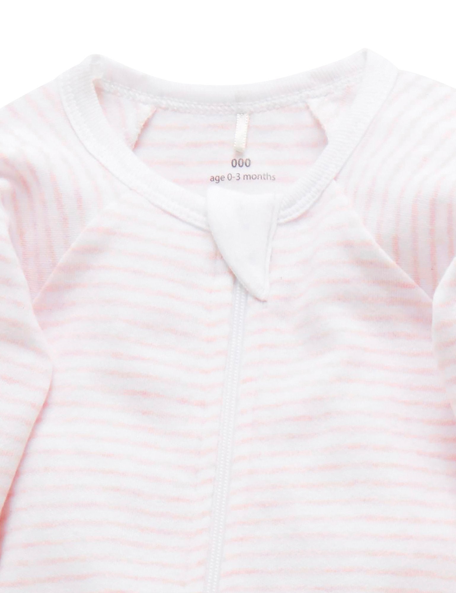 2 Pack Zip Growsuit (Pink)
