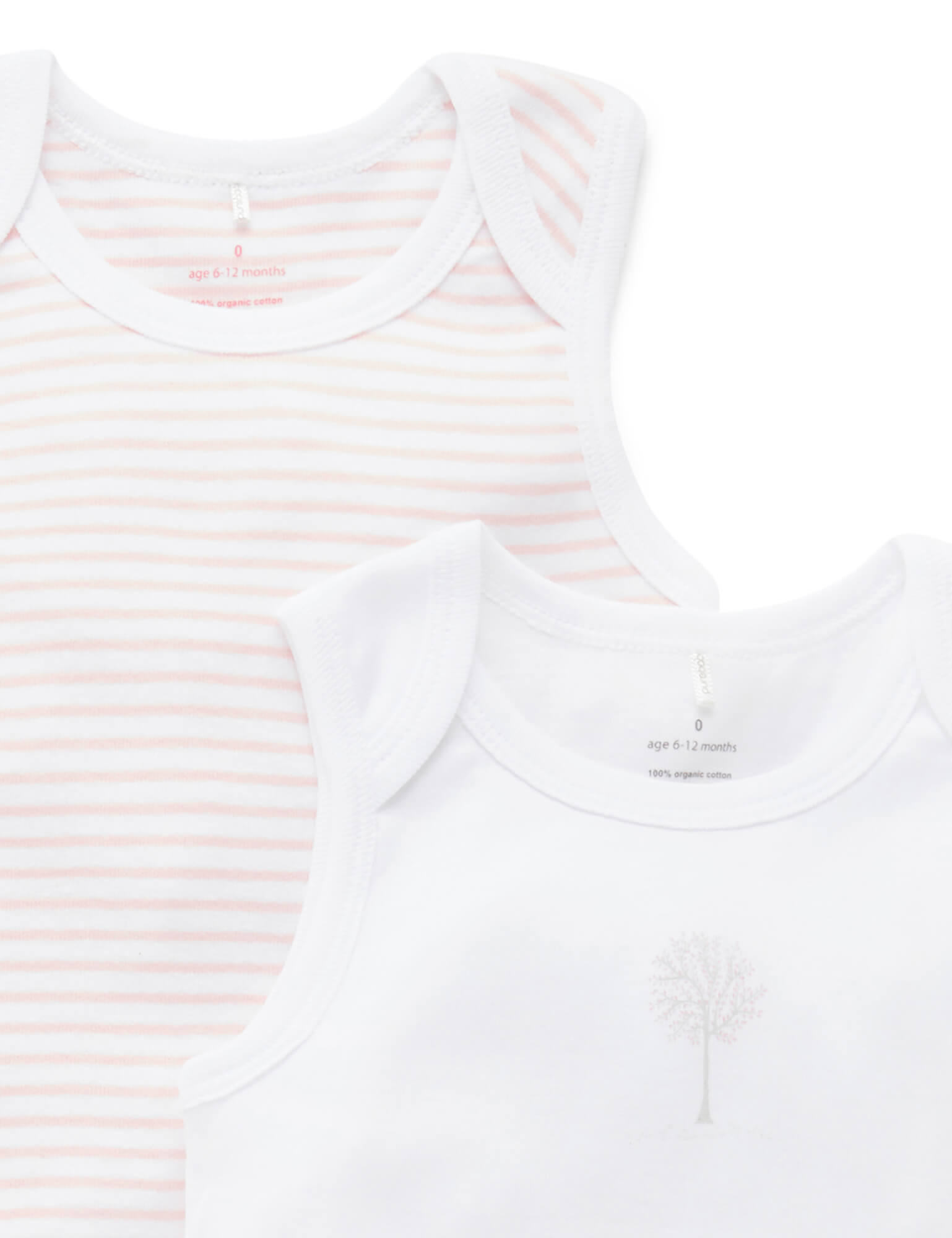 2 Pack Cotton Bodysuit in Giftbox