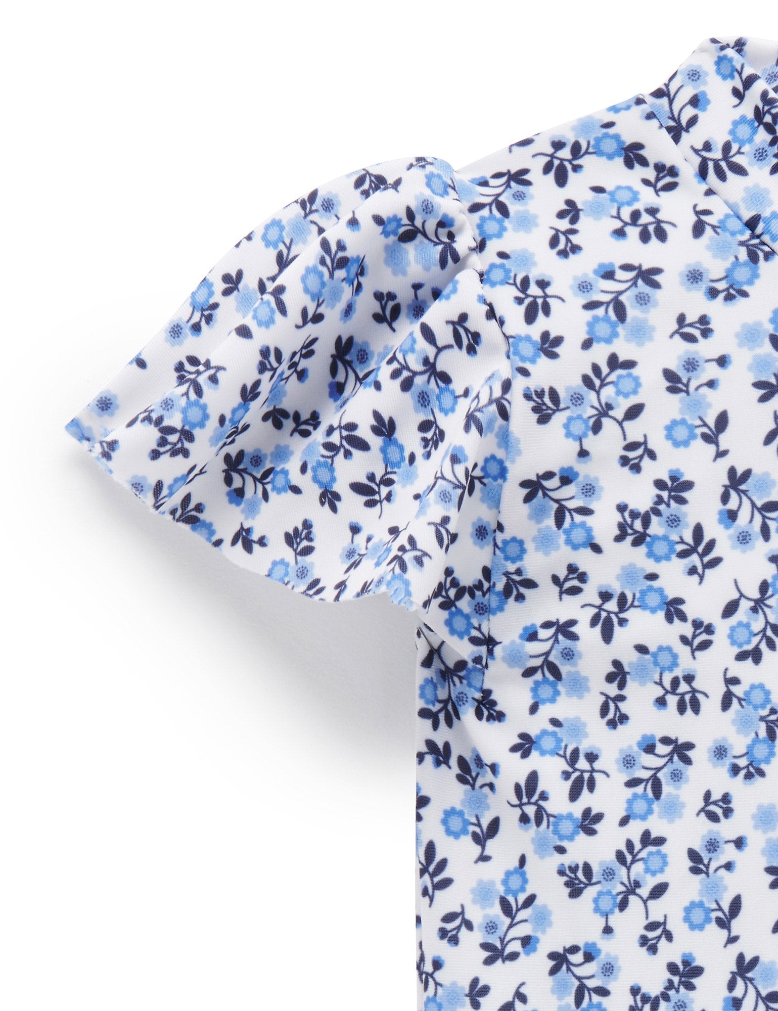 Short Sleeve Rashie Flutter Set Forget Me Not