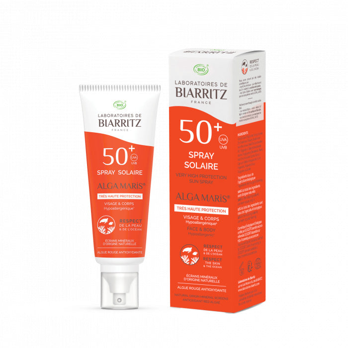Organic Mineral Face and Body Sun Spray SPF50+ 100ml