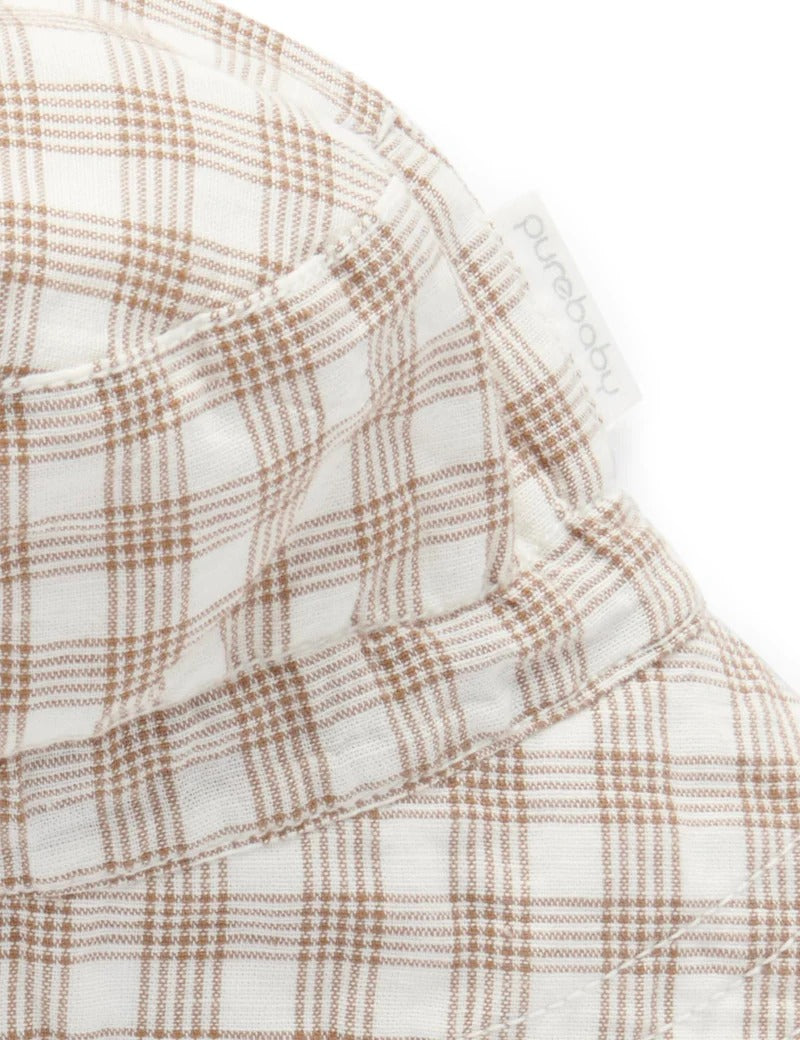 Gingham Sunhat