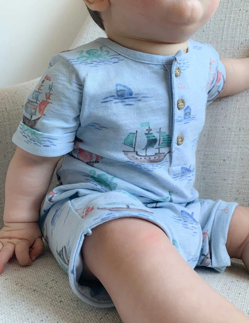 Henley Growsuit
