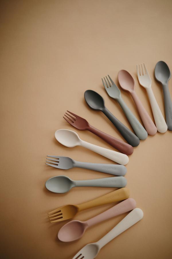 Fork and Spoon Set (Sage)