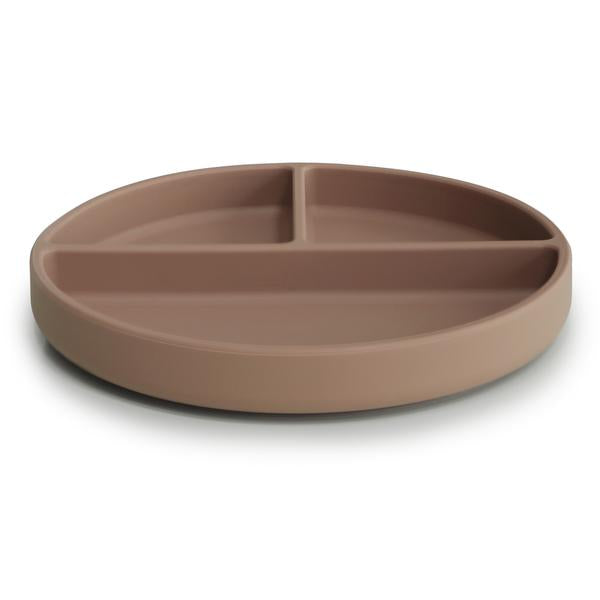 Silicone Suction Plate (Natural)