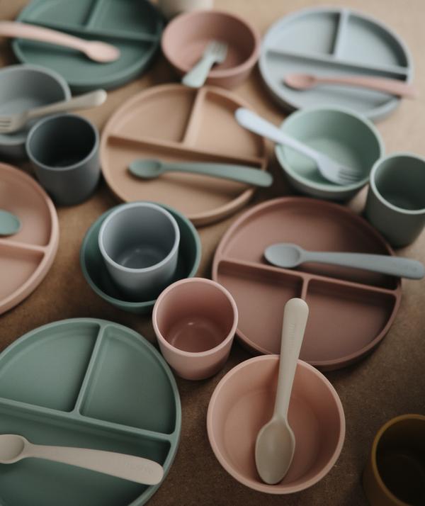 Silicone Suction Plate (Natural)
