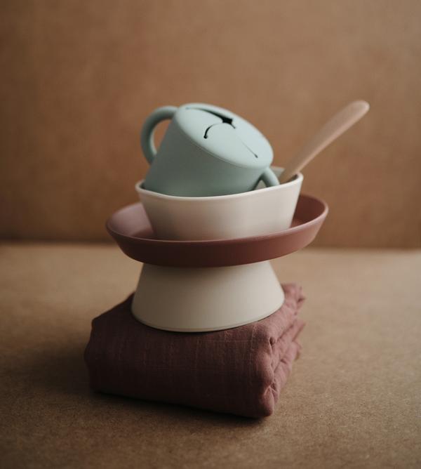Silicone Suction Plate (Natural)