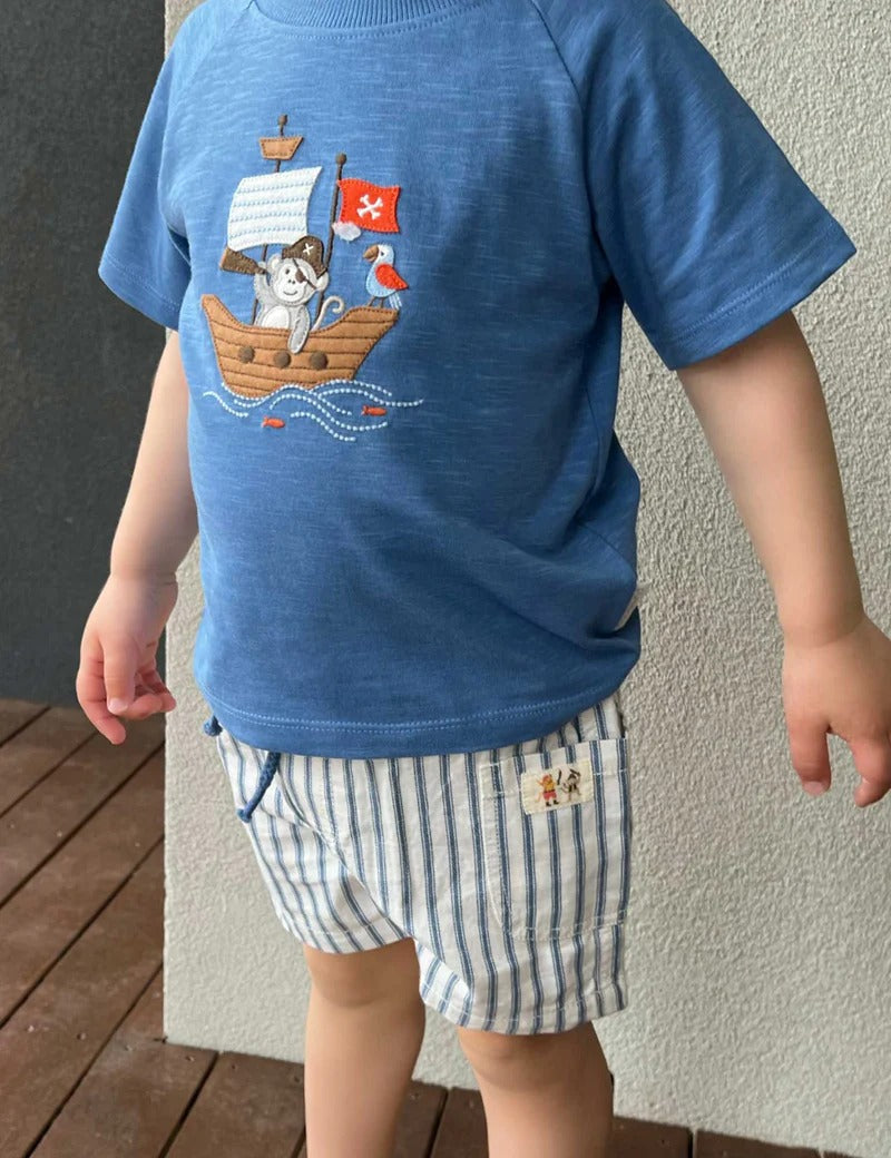 Nautical Pull On Shorts