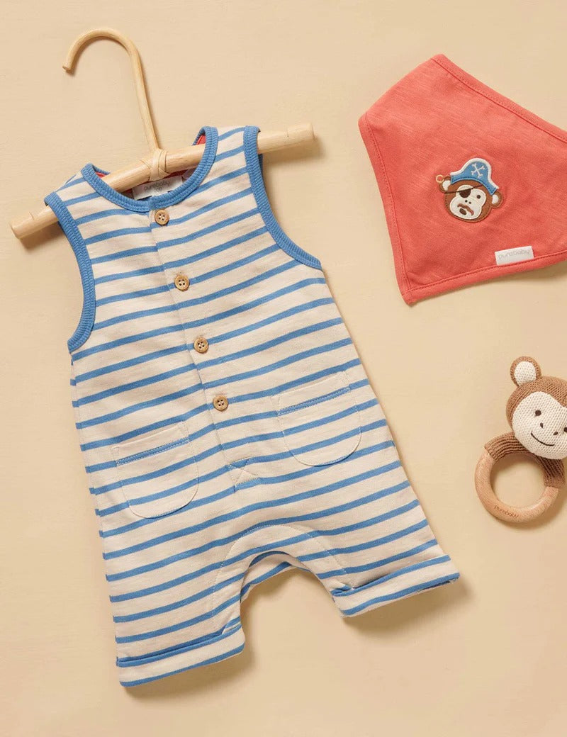 Onesie And Bandana Set