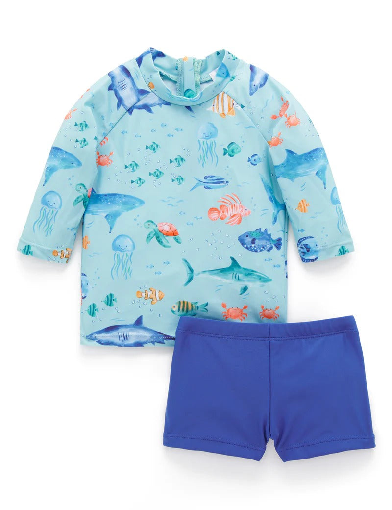 Printed L/S Rashie Set