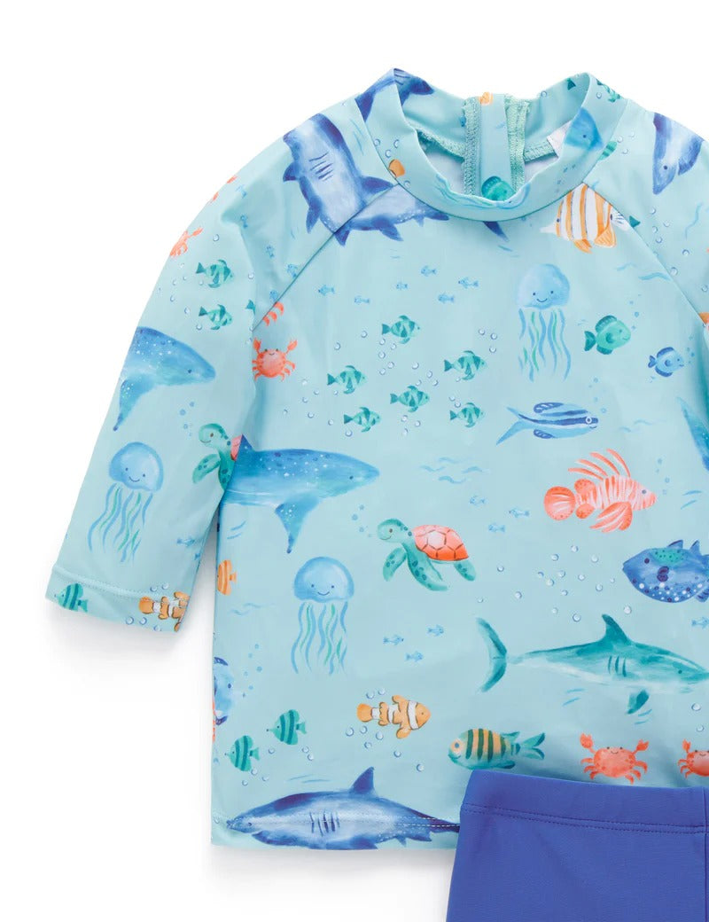 Printed L/S Rashie Set