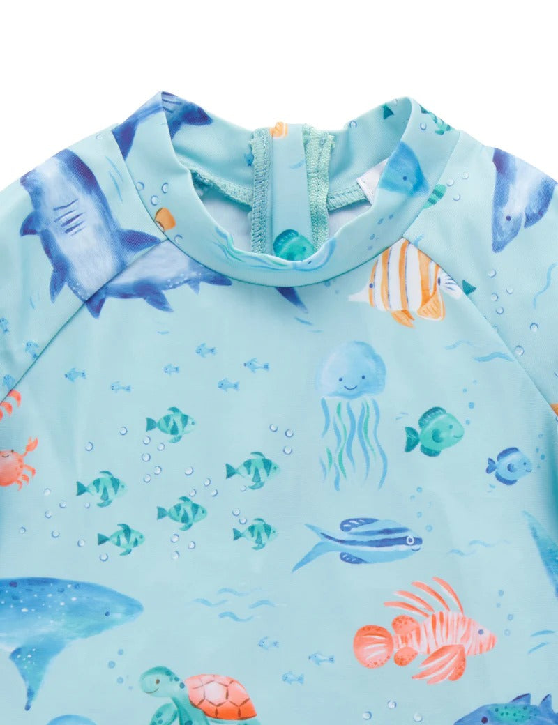 Printed L/S Rashie Set